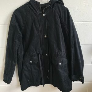 Black utility jacket